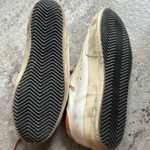 Golden Goose, size 37. White, pink and grey. Looks like new! - Picture 3 of 3